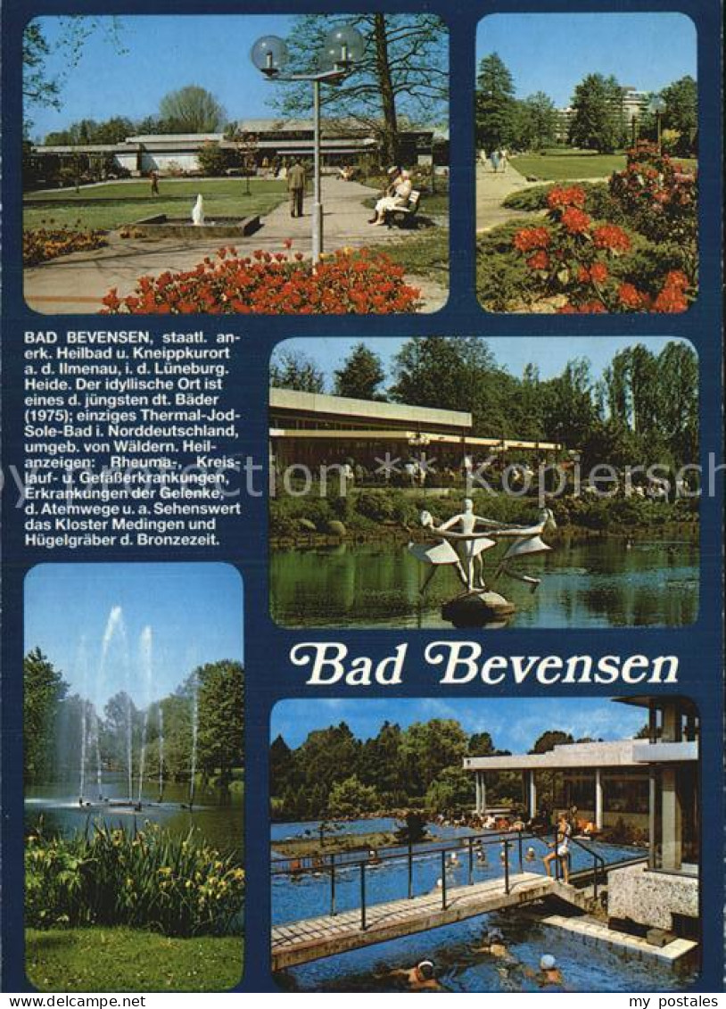 72611738 Bad Bevensen Kurpark Thermalbad Fontaenen Bad Bevensen - Bad Bevensen