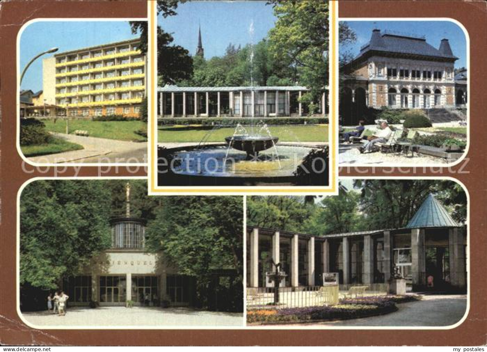 72611709 Bad Elster Sanatorienkomplex Clara Zetkin Wandelhalle KurhausMarienquel - Bad Elster