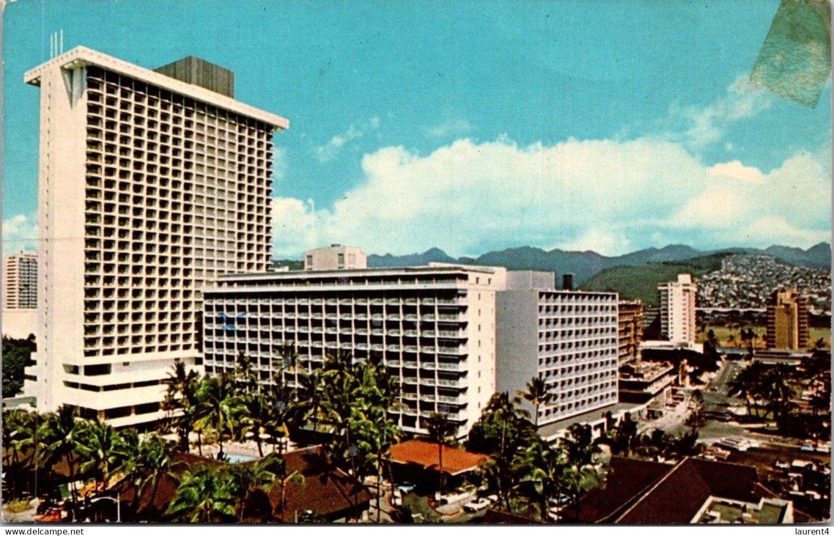 18-5-2024 (5 Z 28) USA (posted To Australia 1976) Princess Kaiulani Hotel In Hawaii - Hotels & Restaurants
