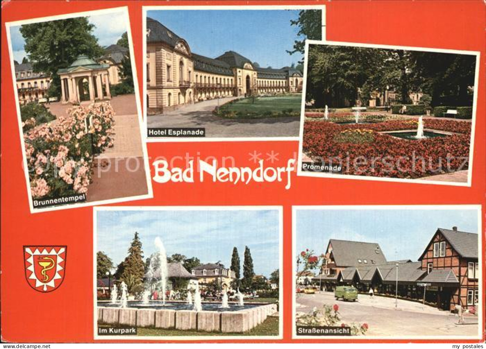 72610707 Bad Nenndorf Brunnentempel Hotel Esplanade Promenade Im Kurpark Bad Nen - Bad Nenndorf