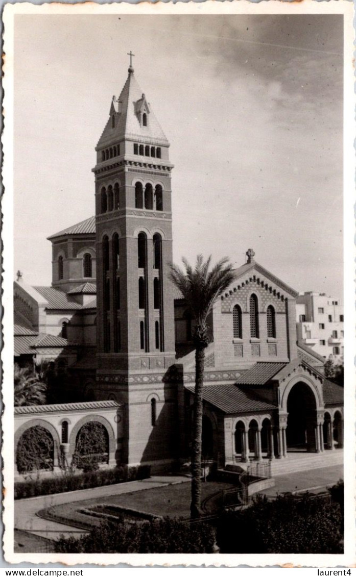 18-5-2024 (5 Z 28) Egypt (b/w Very Old) Ismalia Church - Eglises Et Cathédrales