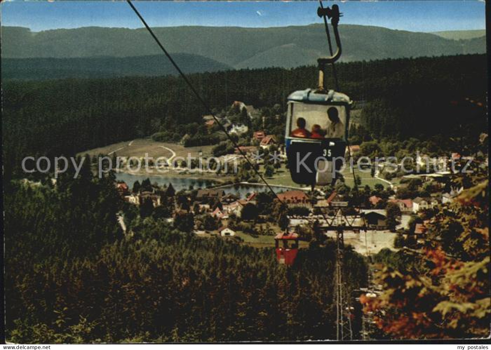 72610568 Hahnenklee-Bockswiese Harz Blick Von Der Bocksberg Seilbahn  Goslar - Goslar