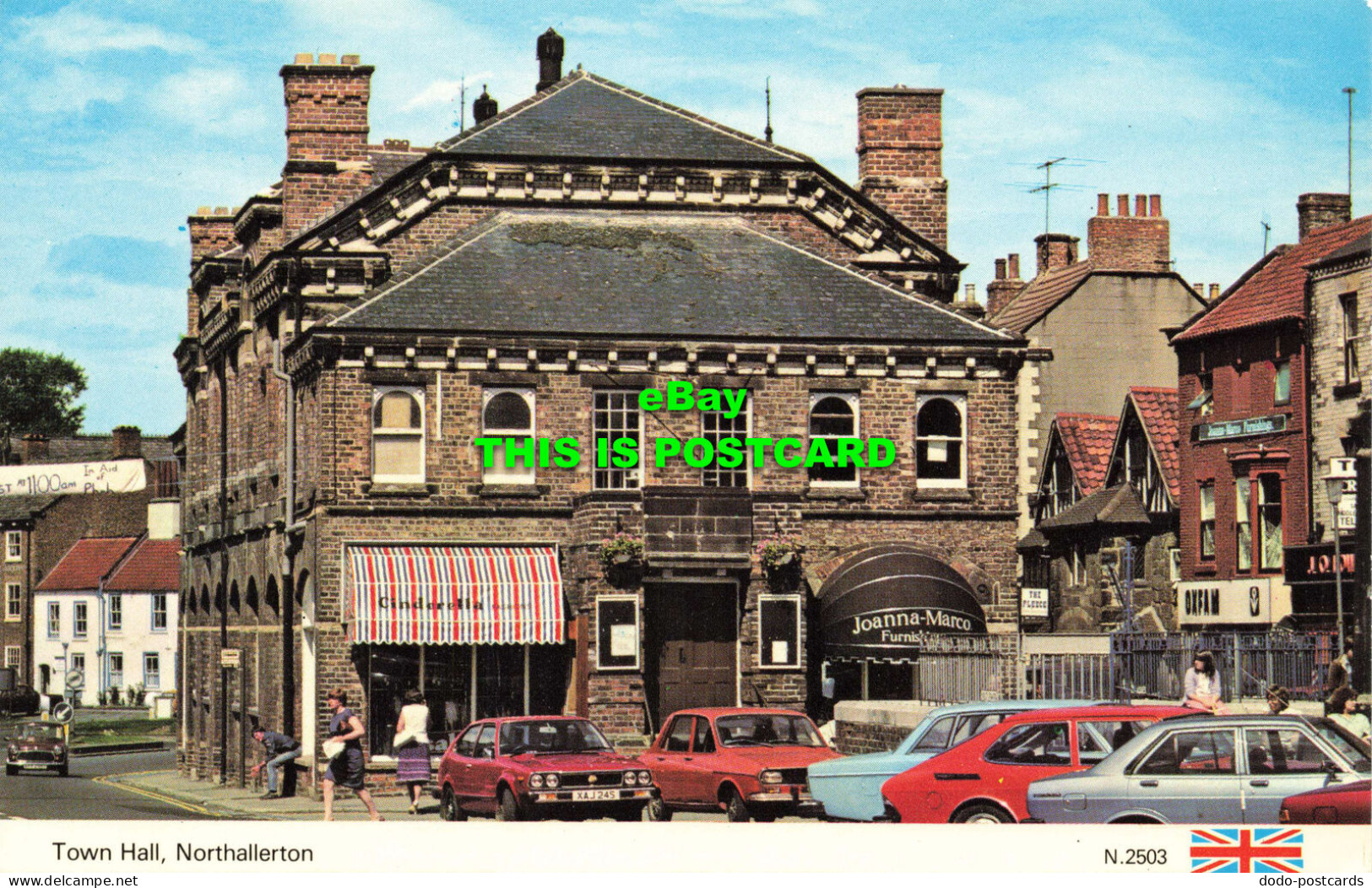 R584938 Northallerton. Town Hall. E. T. W. Dennis. Photocolour - Welt