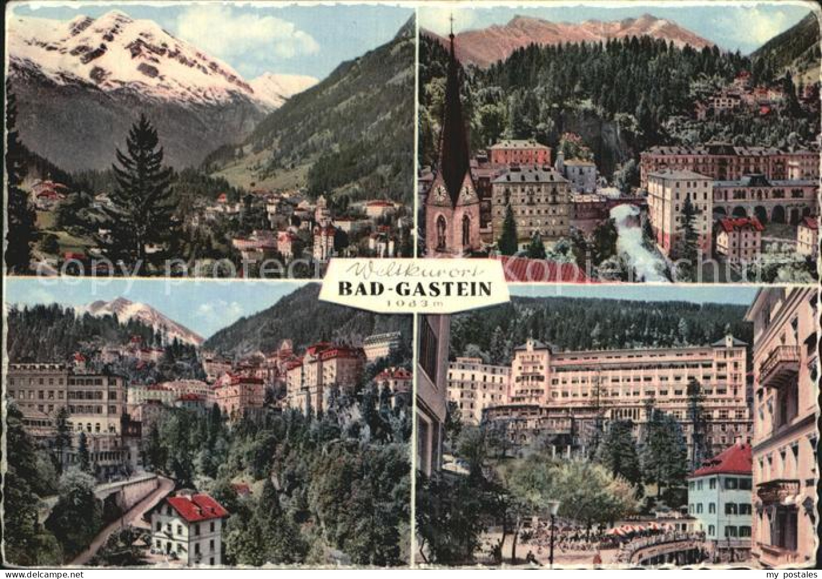 72610513 Bad Gastein Stadtansichten  Bad Gastein - Autres & Non Classés