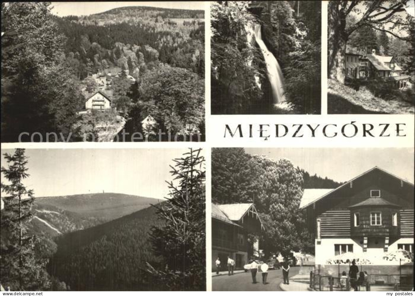 72610476 Miedzygorze Teilansicht Wasserfall  Miedzygorze - Pologne