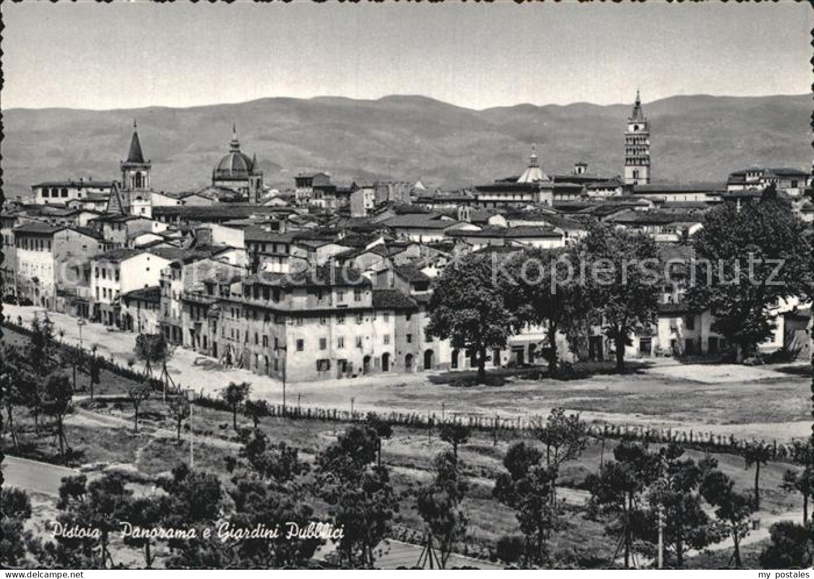 72610392 Pistoia Gesamtansicht Mit Stadtgarten Pistoia - Andere & Zonder Classificatie