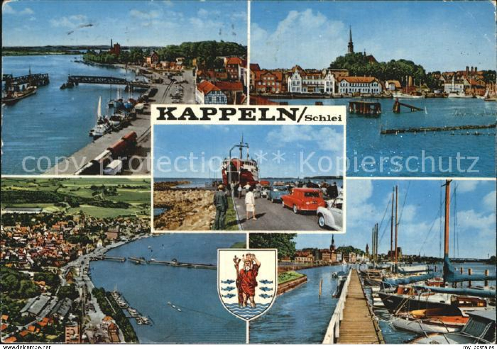 72610141 Kappeln Schlei Autofaehre Gelting-Faaborg  Hafen  Kappeln - Kappeln / Schlei