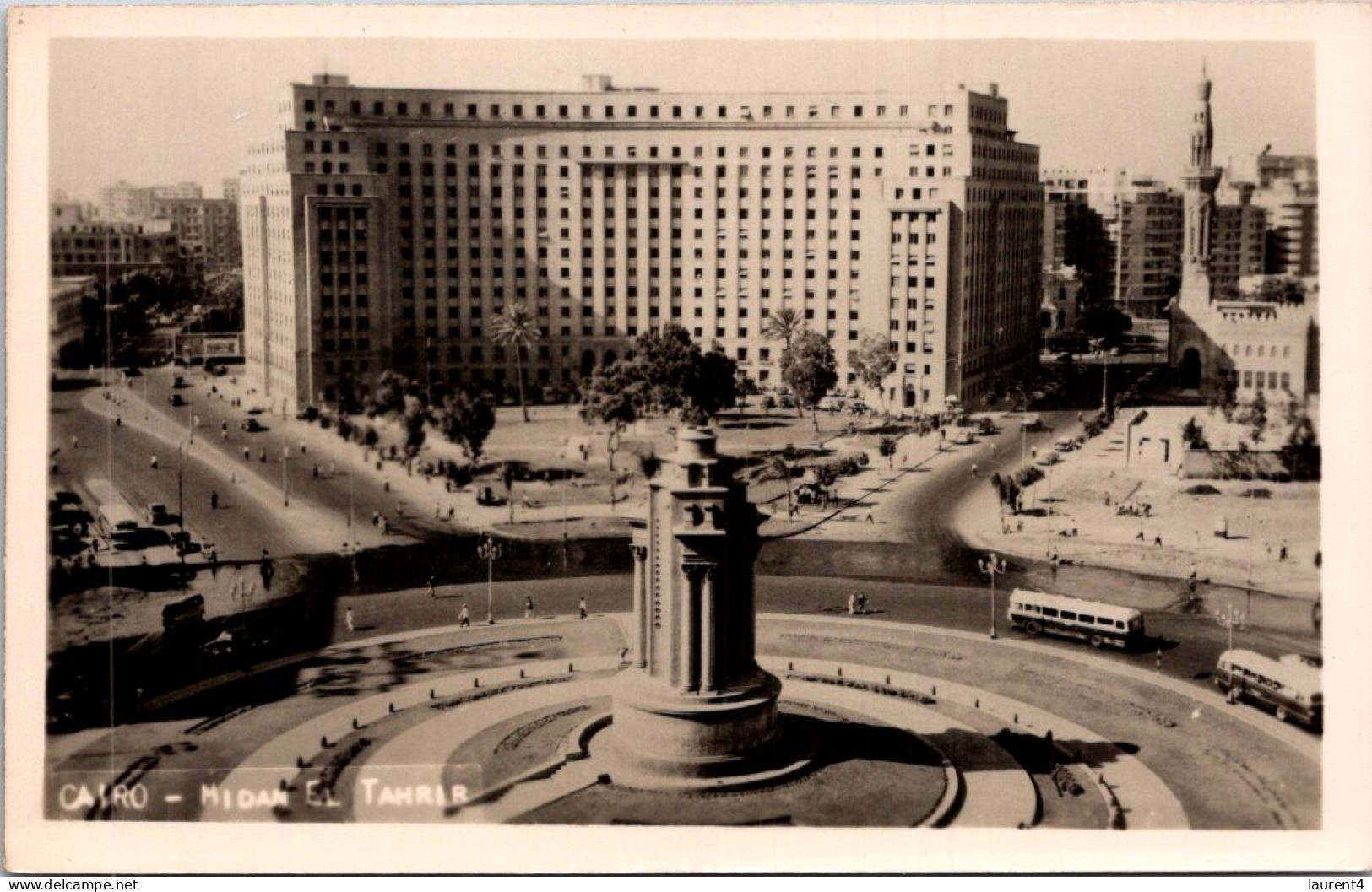 18-5-2024 (5 Z 28) Egypt (b/w Very Old) Cairo Monument - Kairo