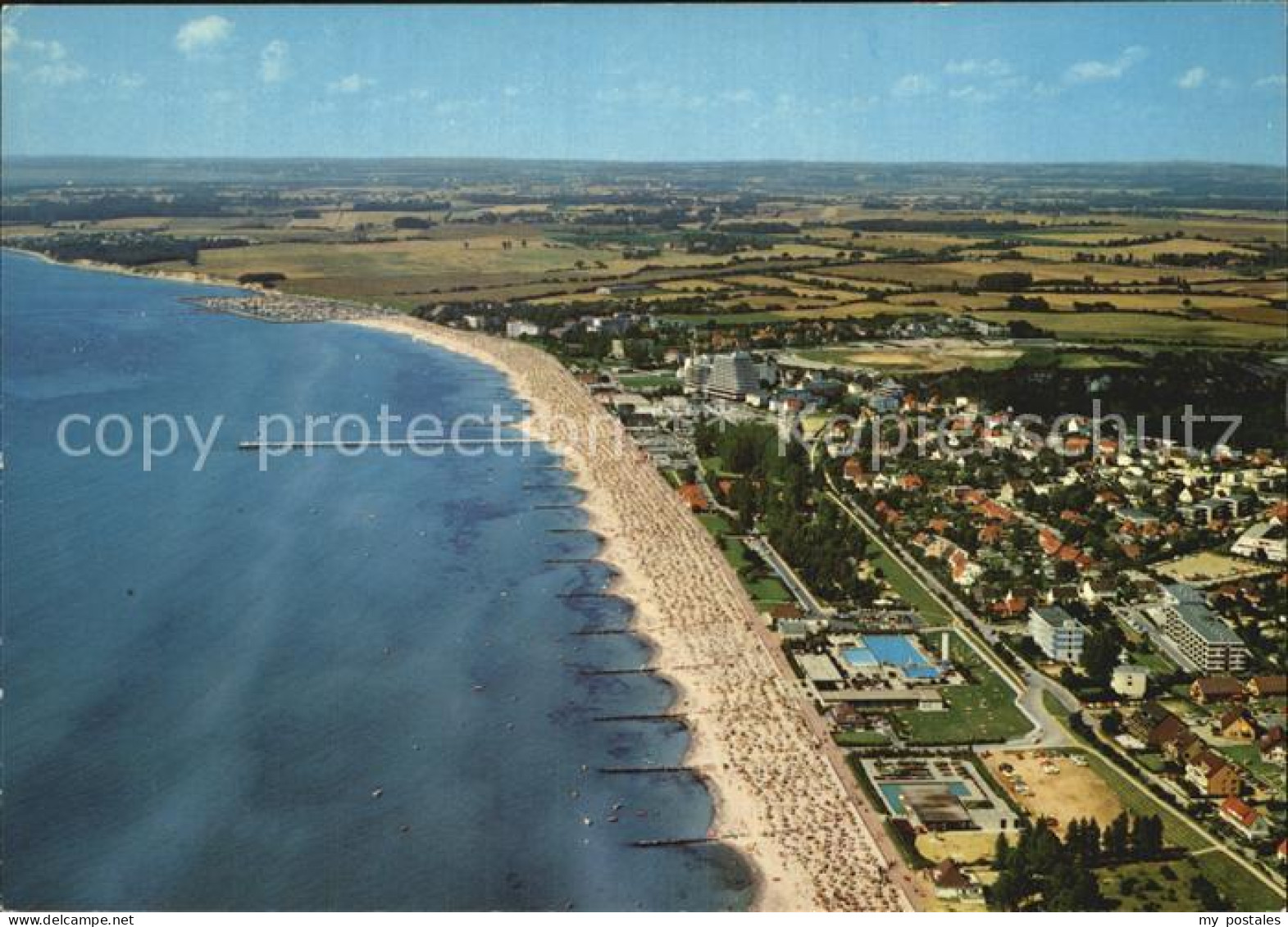 72609774 Groemitz Ostseebad Fliegeraufnahme Mit Strand Brenkenhagen - Groemitz