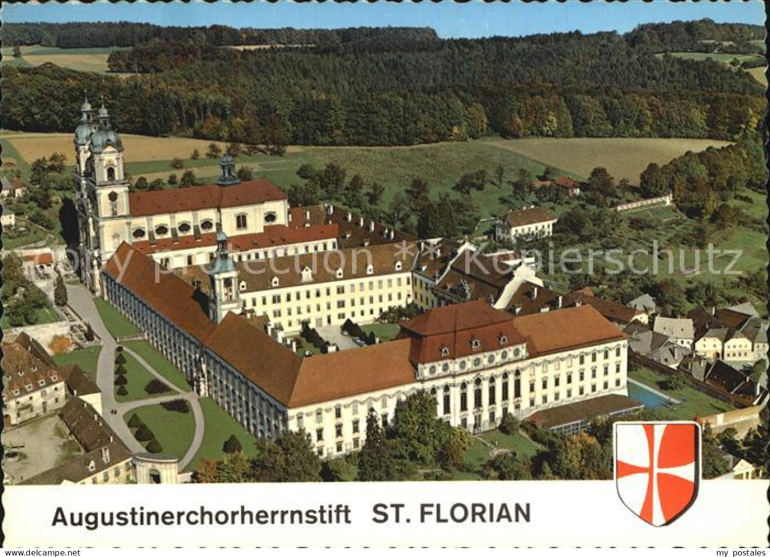 72609769 St Florian Fliegeraufnahme Augustinerchorherrenstift St. Florian - Autres & Non Classés