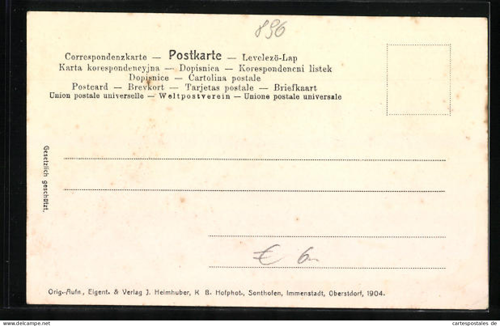AK Altötting, Allhäuer Pilgerzug 1904  - Altötting