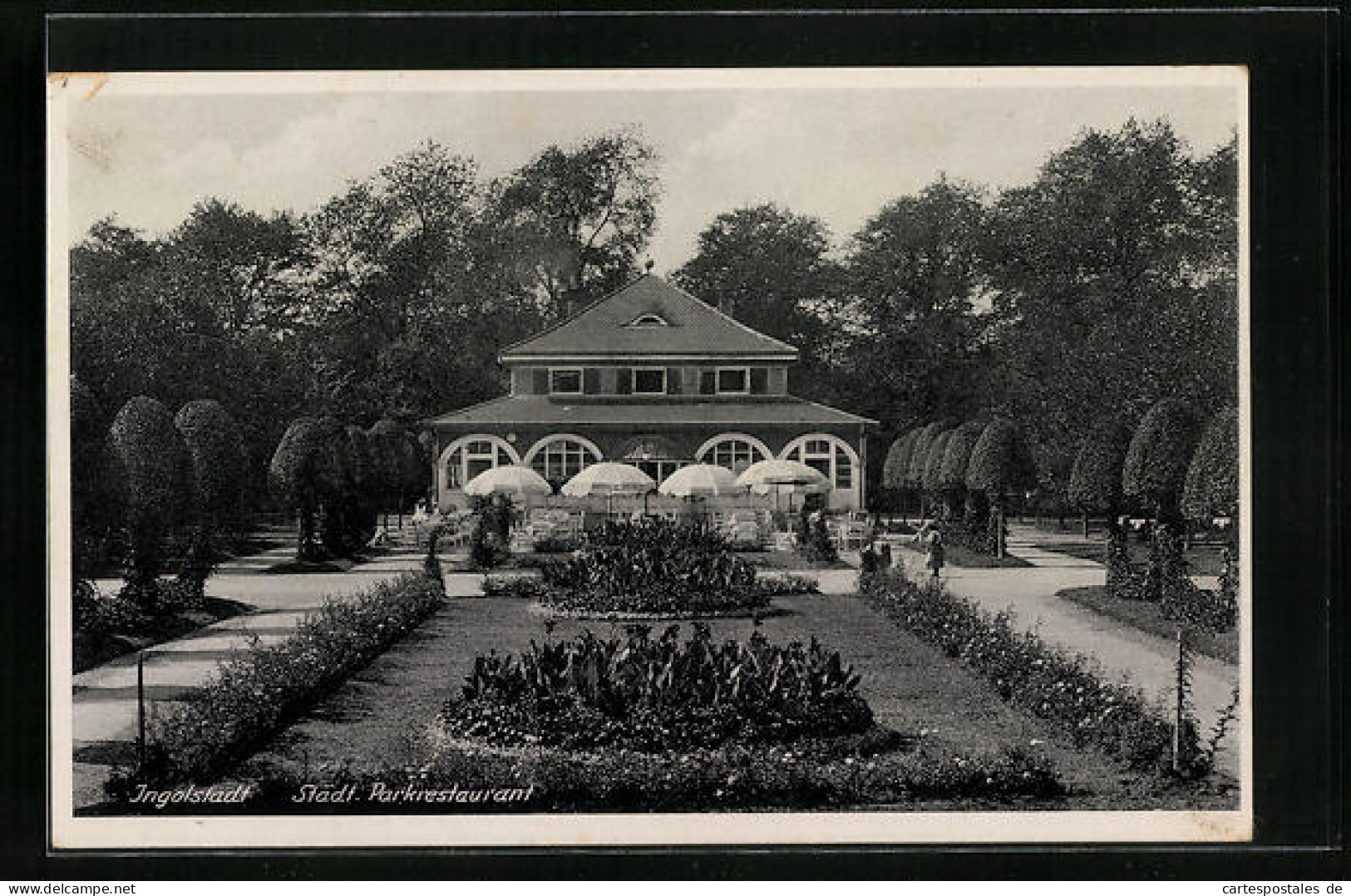 AK Ingolstadt, Städtisches Parkrestaurant Mit Garten  - Ingolstadt