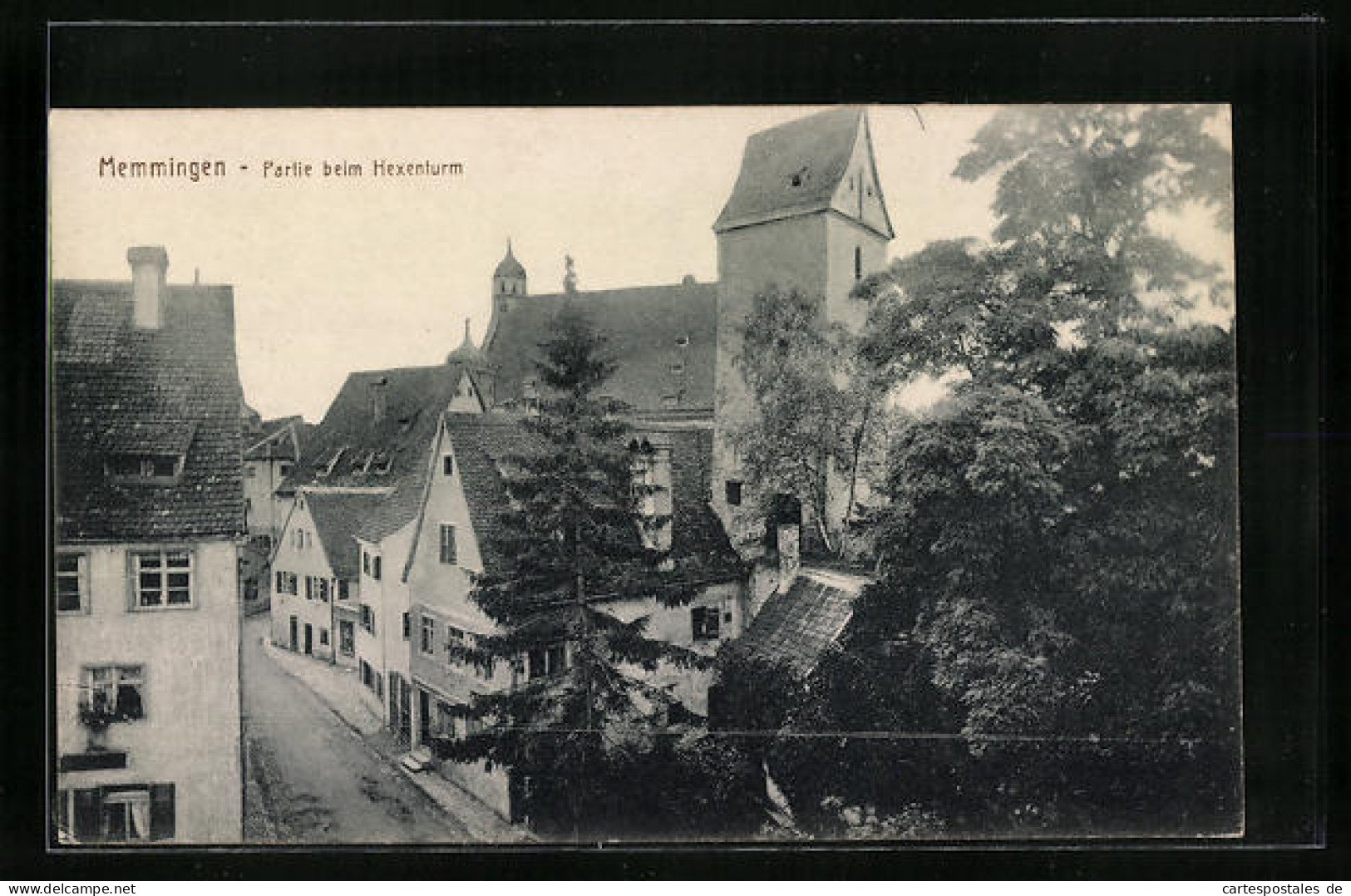 AK Memmingen, Partie Beim Hexenturm  - Memmingen