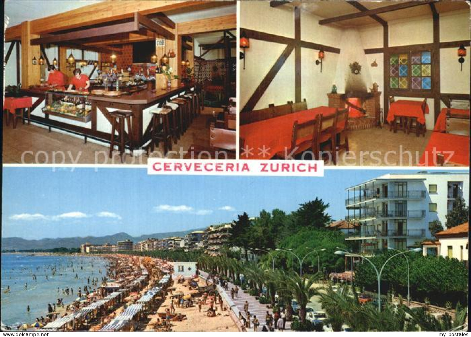 72609609 Tarragona Cerveceria Zurich Strand Costa Dorada Spanien - Autres & Non Classés