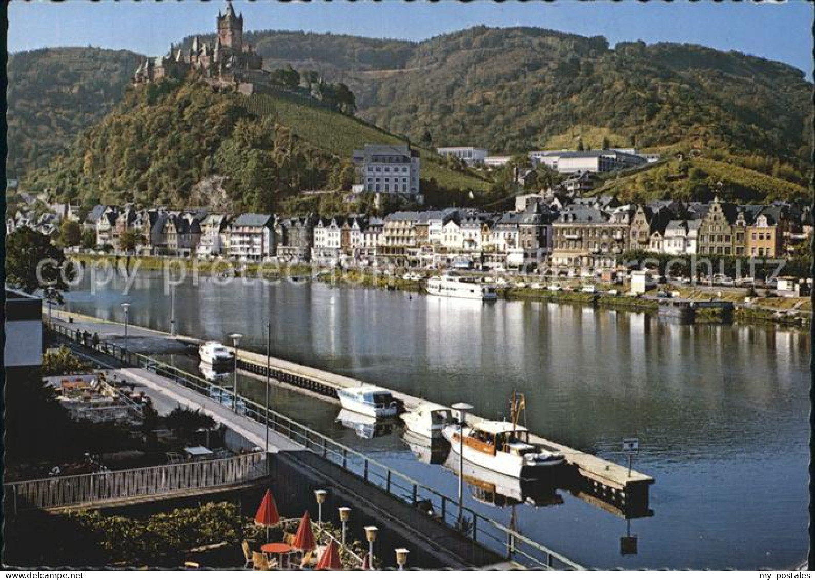 72608512 Cochem Mosel Moselpartie Mit Burg Cochem - Cochem