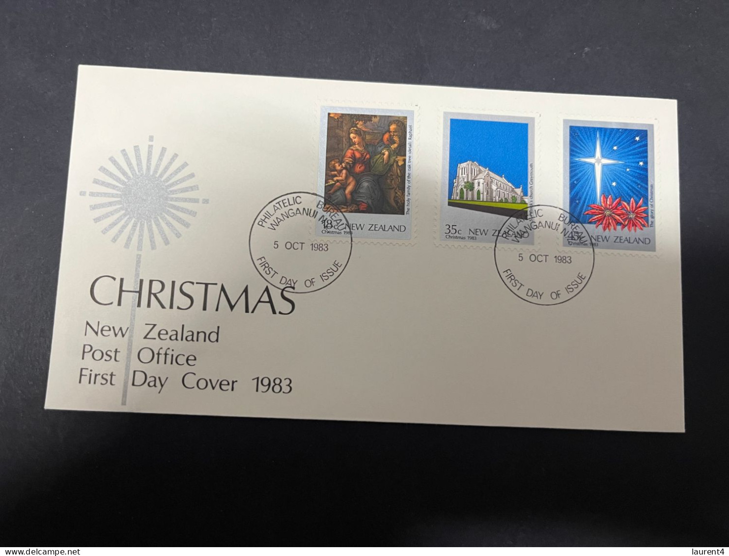 18-5-2024 (5 Z 29) New Zealand FDC - 1983 -  Christmas - FDC