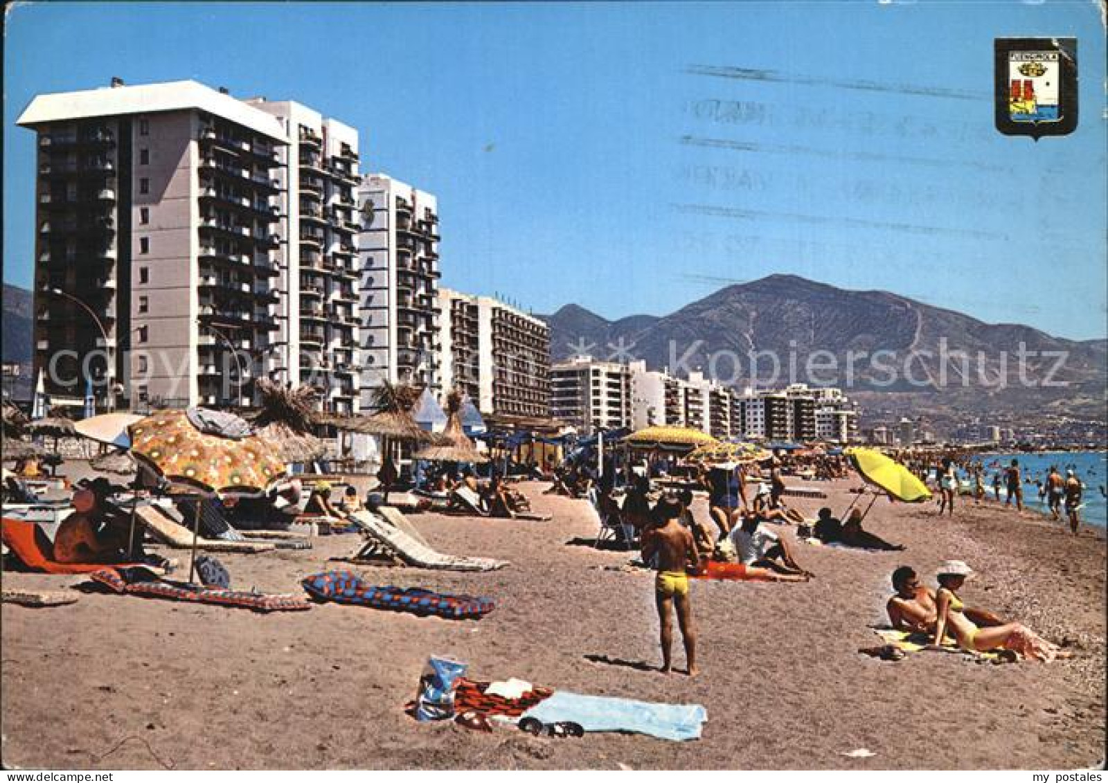 72608419 Fuengirola Paseo Maritimo Plage Fuengirola Torreblanca Del Sol Costa De - Autres & Non Classés