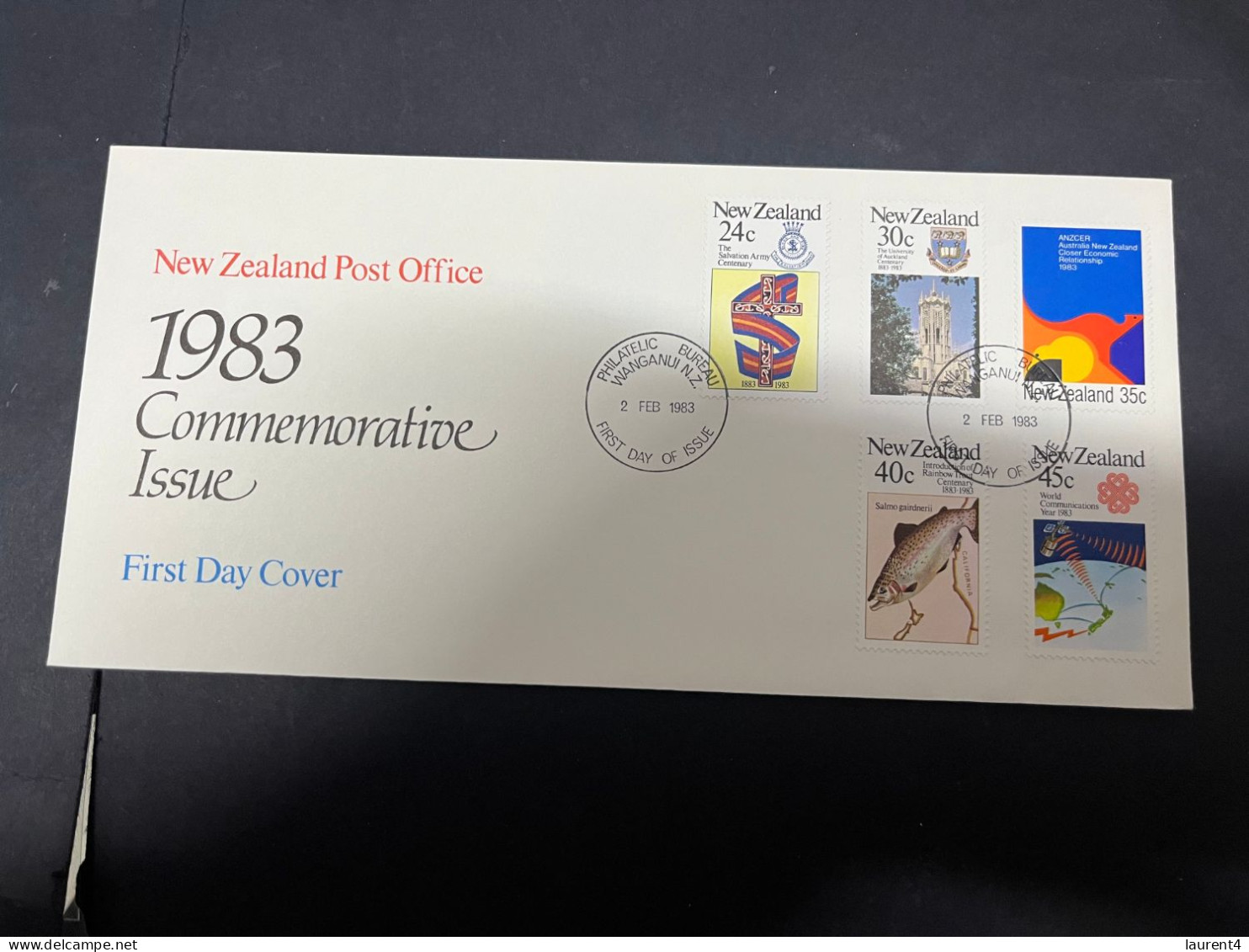 18-5-2024 (5 Z 29) New Zealand FDC - 1983 - Commemorative Issue - FDC