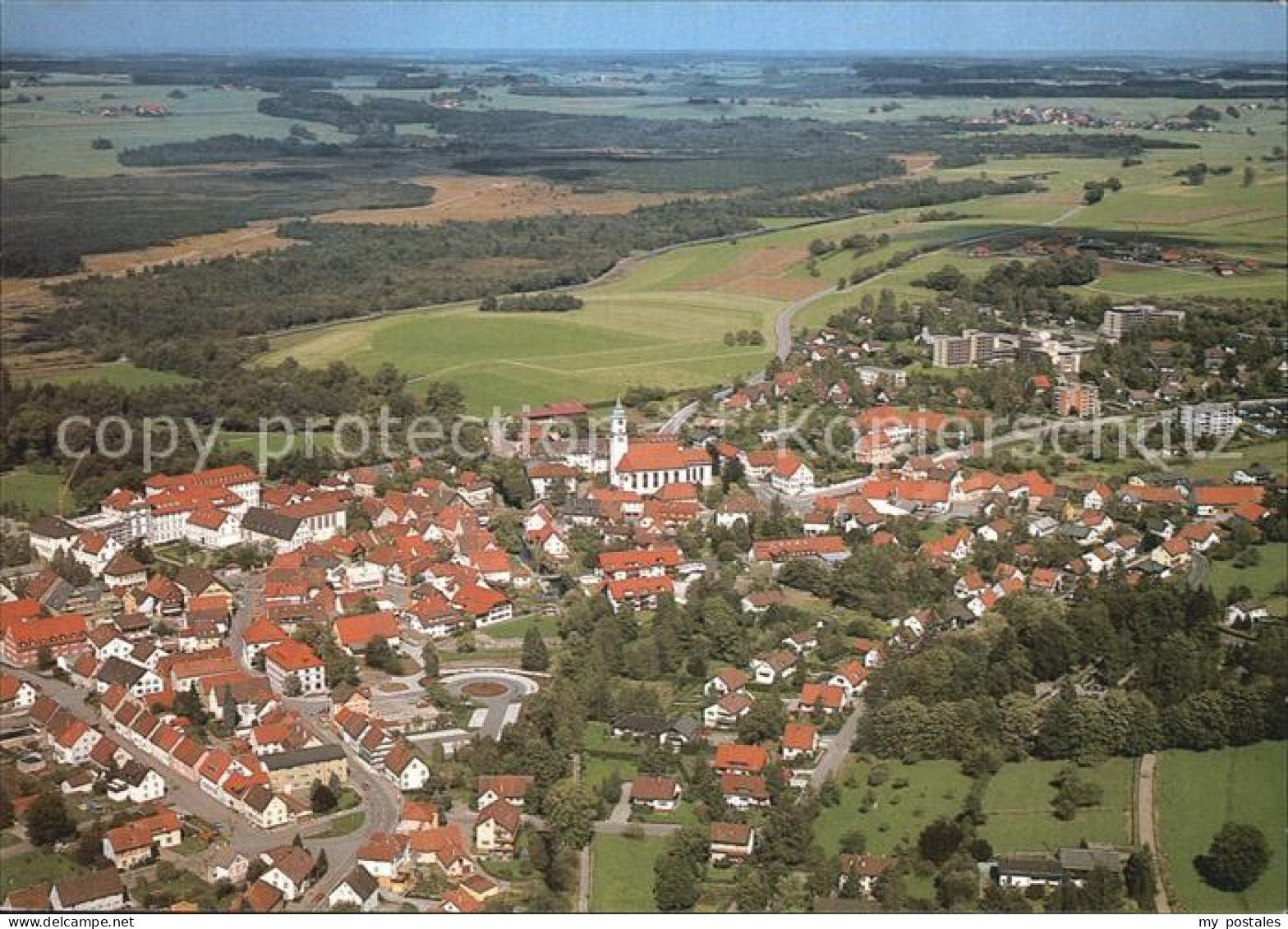 72607654 Bad Wurzach Fliegeraufnahme Moorheilbad Bad Wurzach - Bad Wurzach