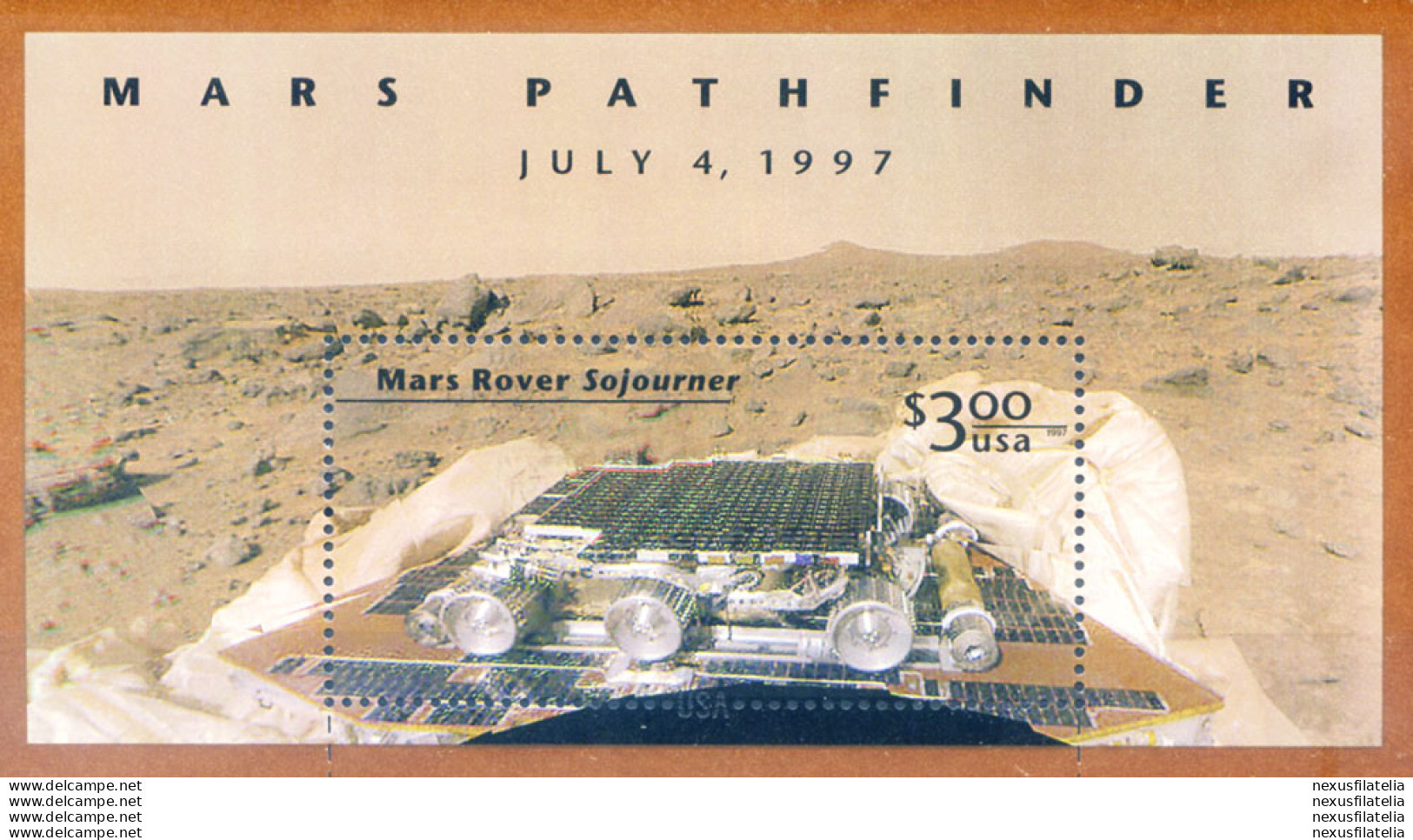 Sonda Pathfinder 1997. - Blocs-feuillets