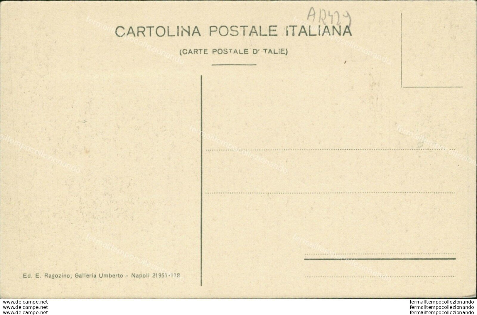Ar429 Cartolina Vietri Sul Mare E Raito Provincia Di Salerno - Salerno