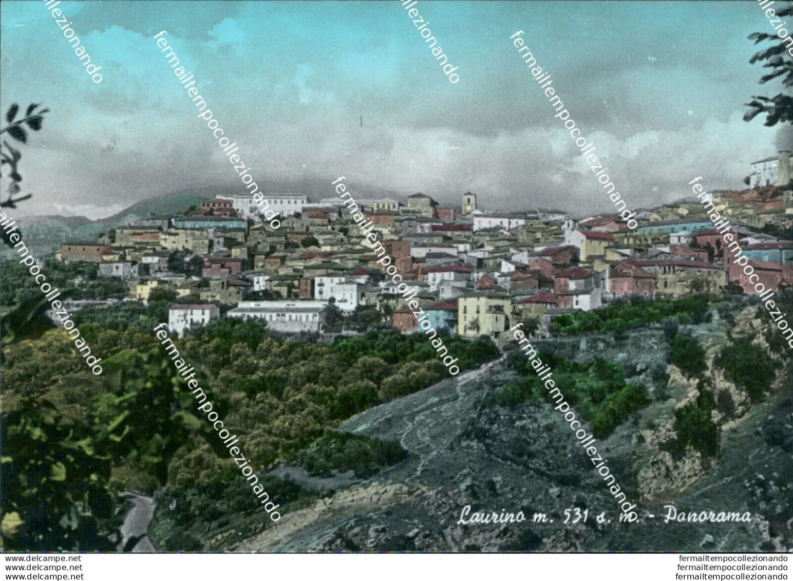 Bi591 Cartolina Laurino Panorama Provincia Di Salerno - Salerno