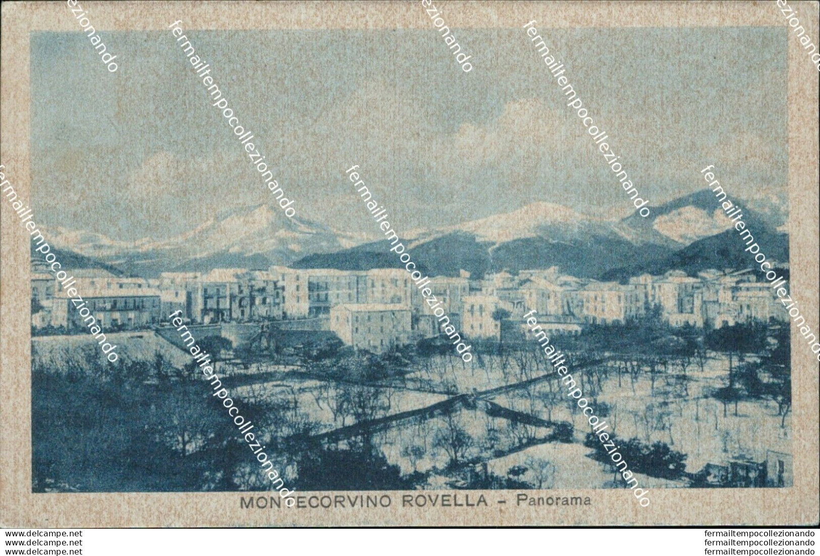 Bh216  Cartolina Montecorvino Rovella Panorama  Provincia Di Salerno - Salerno