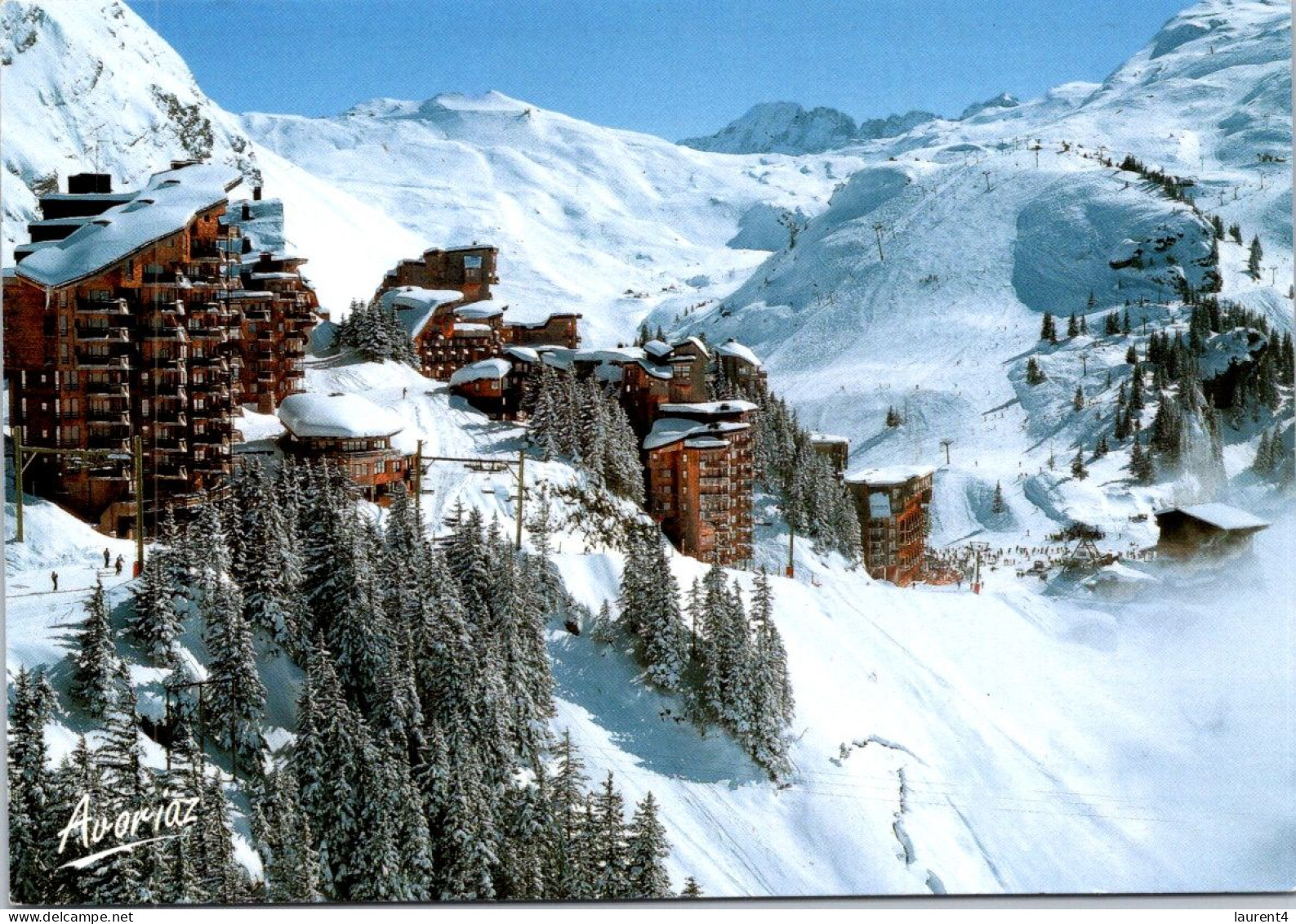 18-5-2024 (5 Z 26) France - Avoriaz (old House Stamp) - Avoriaz