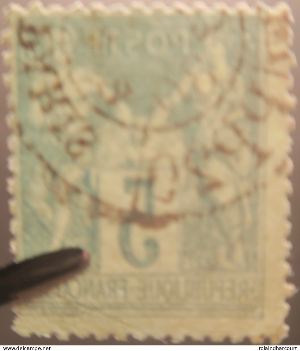 X1249 - FRANCE - SAGE TYPE II N°75f Vert Sur Verdâtre - CàD Des Imprimés PARIS PP29 De 1880 - 1876-1898 Sage (Type II)