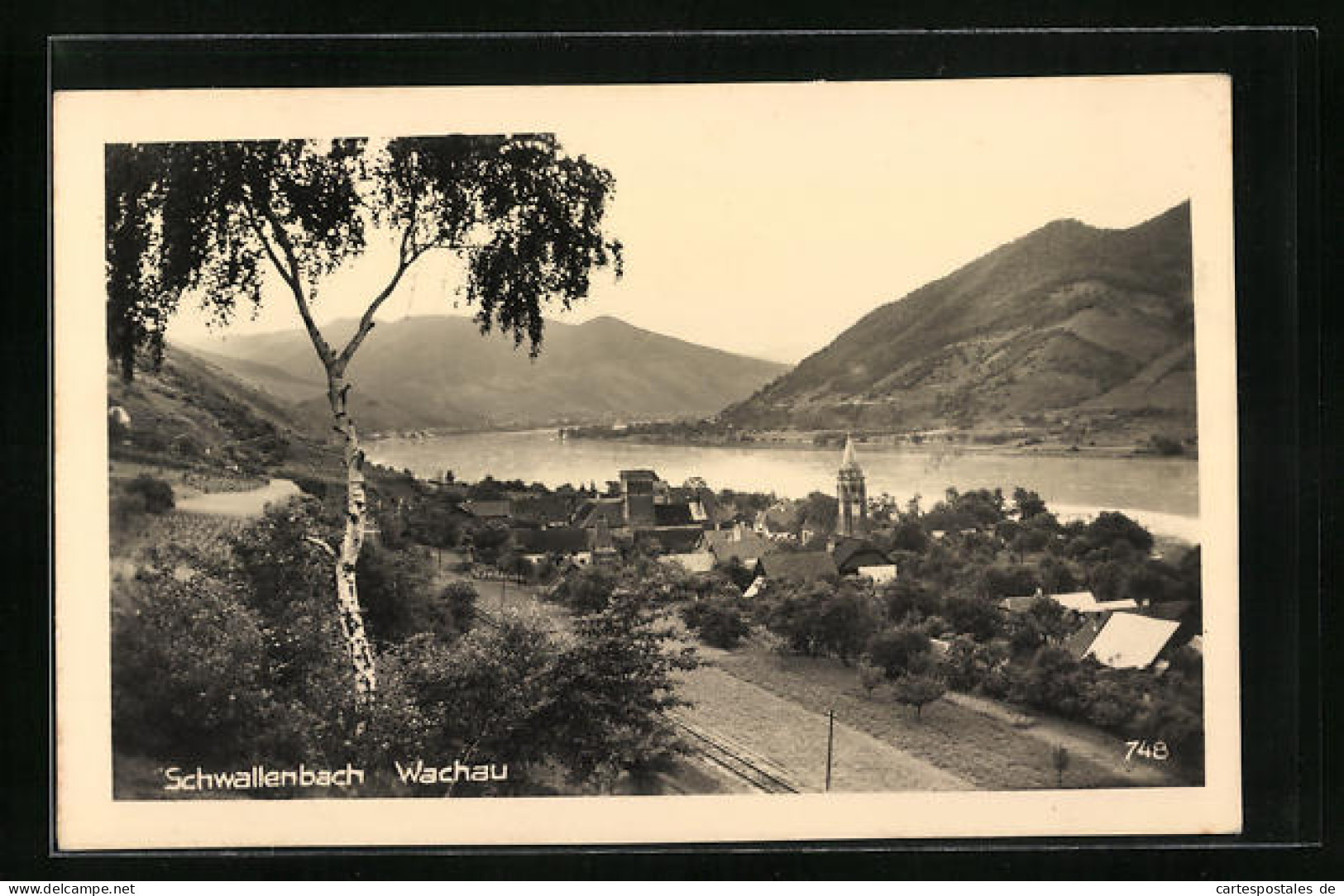 AK Schwallenbach /Wachau, Ortspartie Aus Der Vogelschau  - Sonstige & Ohne Zuordnung