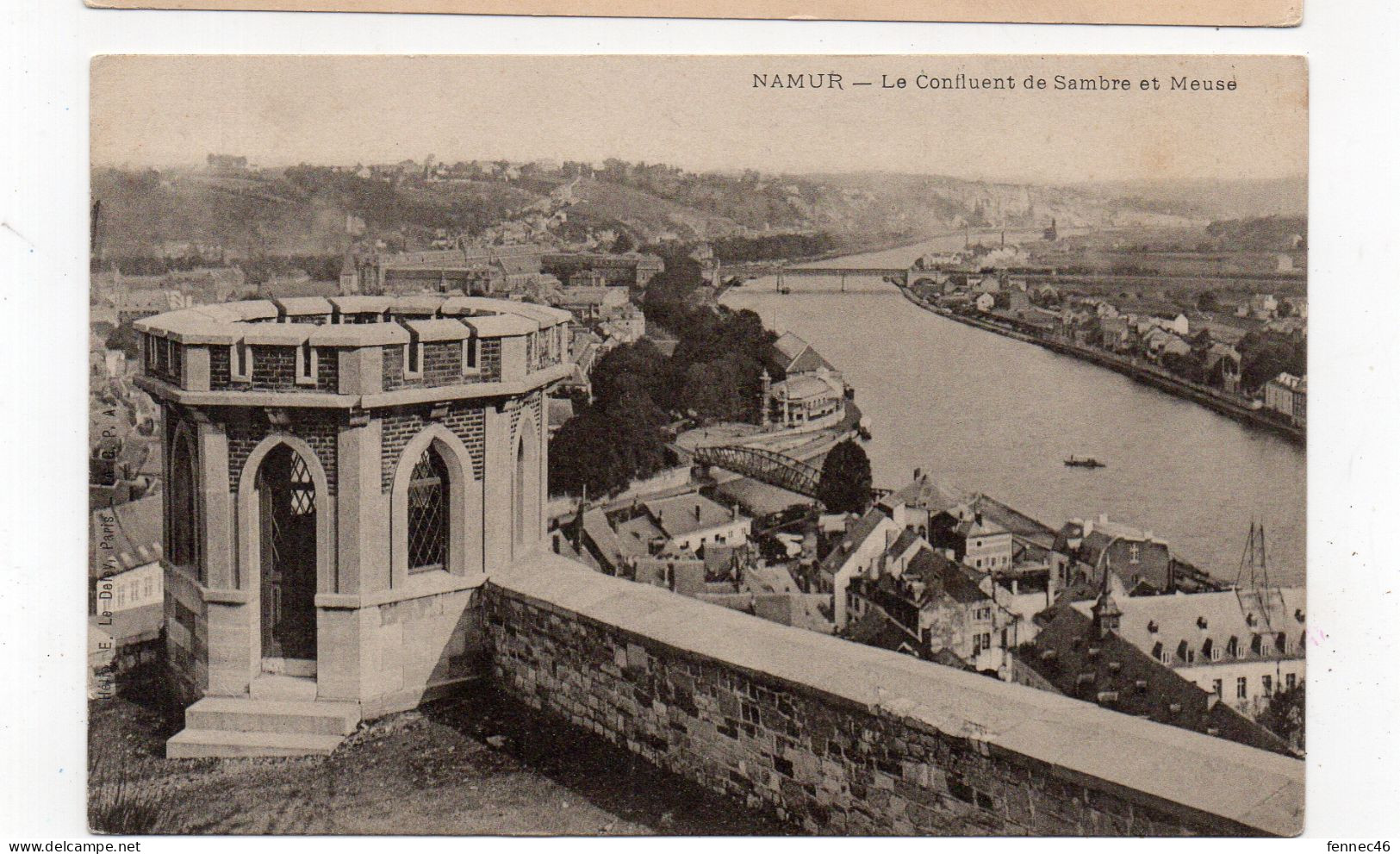 BELGIQUE - NAMUR - Le Confluent De Sambre Et Meuse - 1913-14 (L137) - Namur