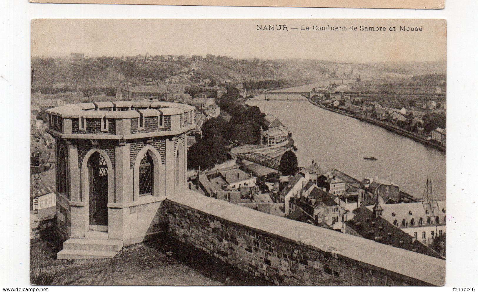 BELGIQUE - NAMUR - Le Confluent De Sambre Et Meuse - 1913-14 (L137) - Namen