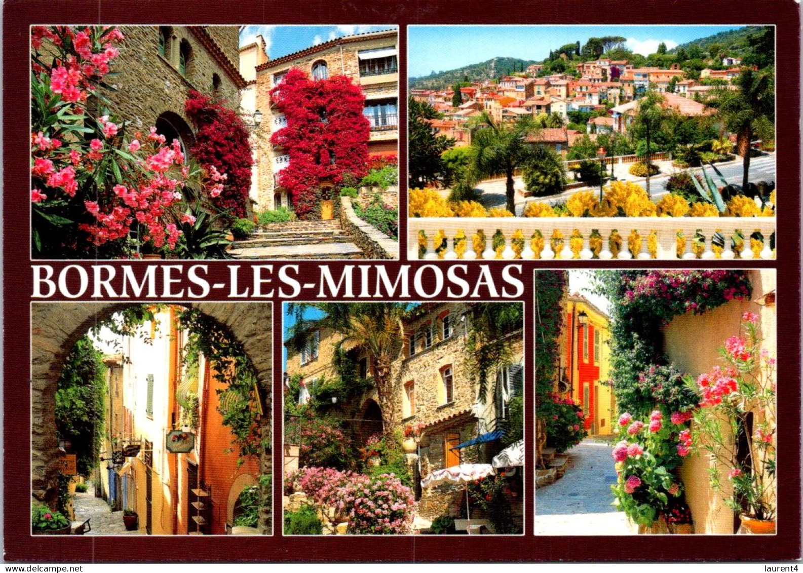 18-5-2024 (5 Z 26) France - Bormes Les Mimosas (vacances [small Size] Stamp) - Bormes-les-Mimosas