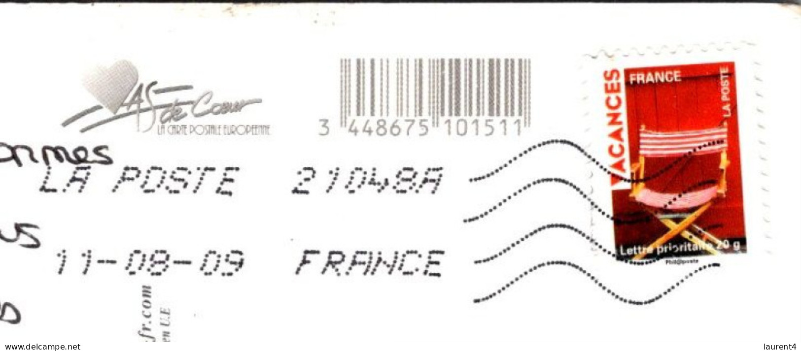 18-5-2024 (5 Z 26) France - Bormes Les Mimosas (vacances [small Size] Stamp) - Bormes-les-Mimosas