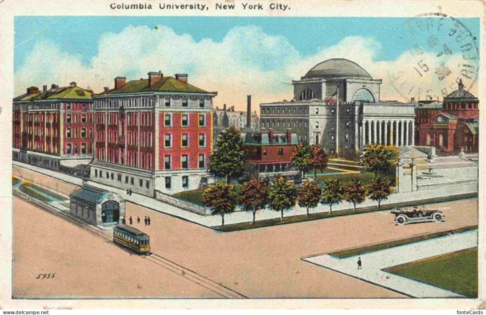 73976618 NEW_YORK_City_USA Columbia University Illustration - Autres & Non Classés