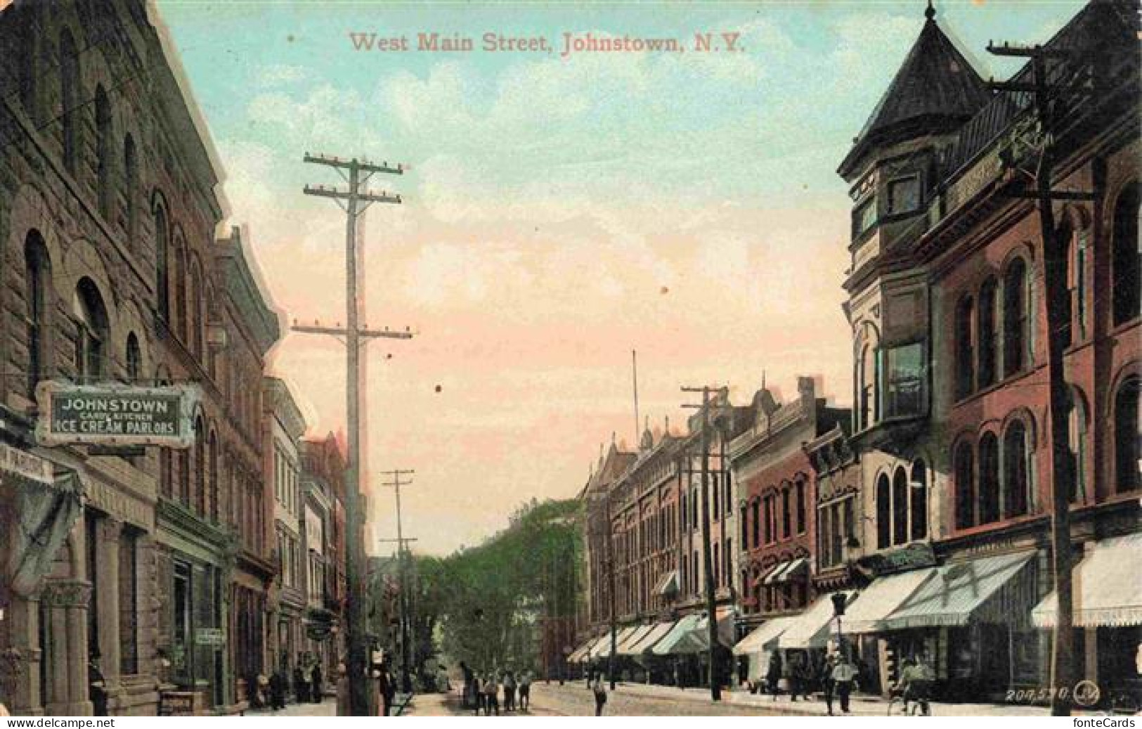 73976616 Johnstown_New_York_USA West Main Street - Autres & Non Classés