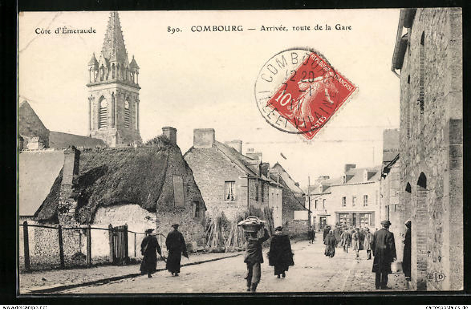 CPA Combourg, Cote D`Emeraude  - Combourg