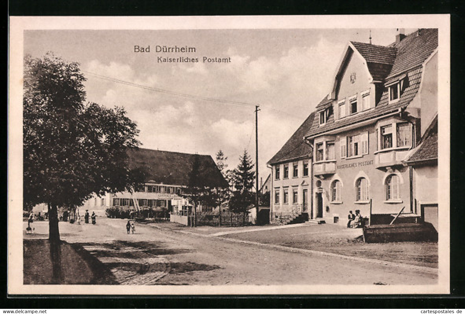 AK Bad Dürrheim, Kaiserliches Postamt  - Bad Duerrheim