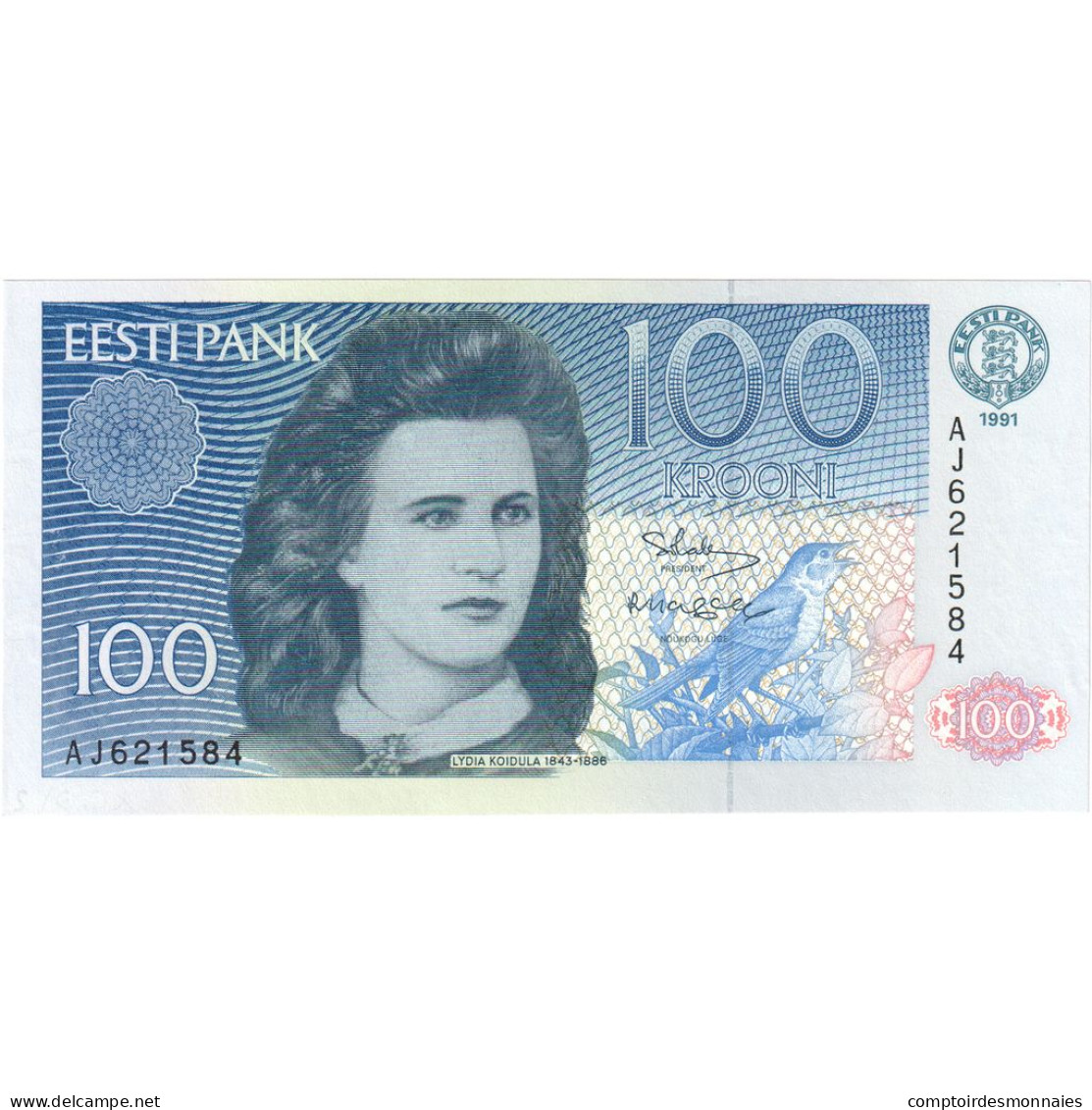 Estonie, 100 Krooni, 1994, KM:79a, NEUF - Estonie