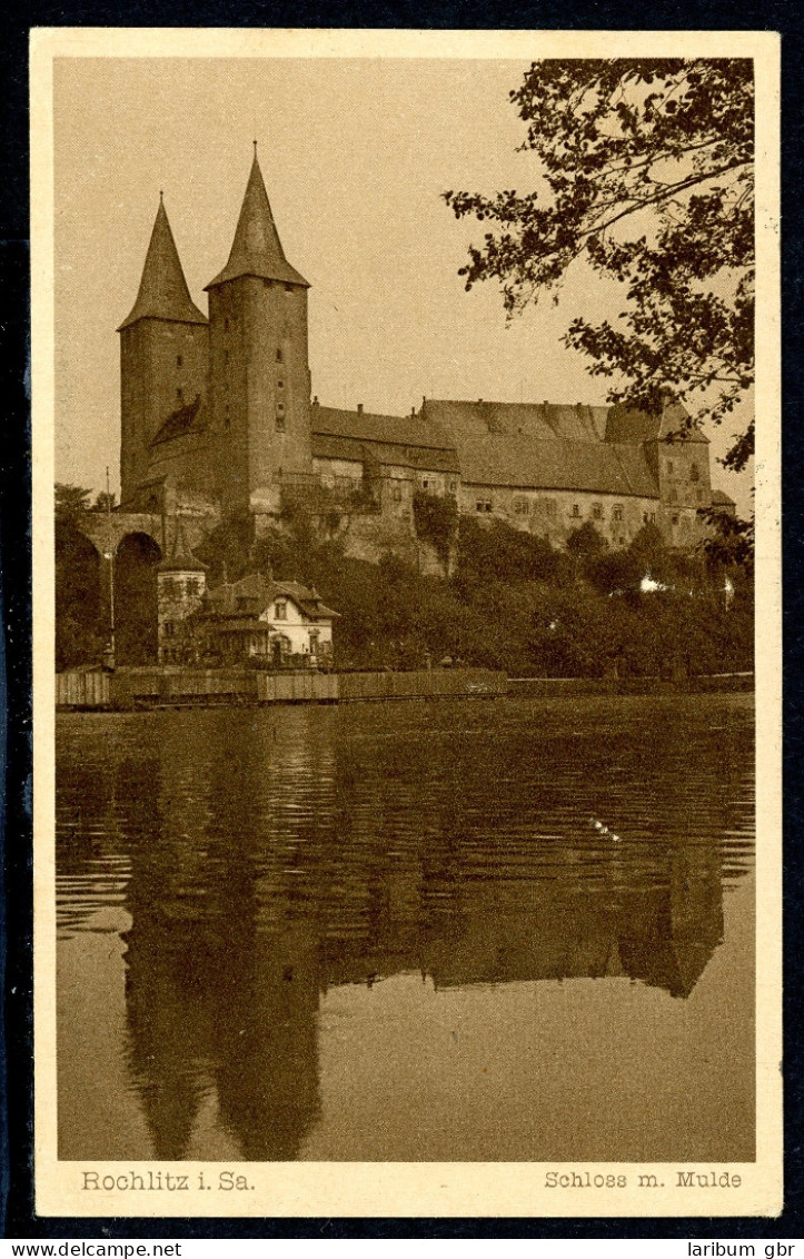 AK Rochlitz Blick über Die Mulde Aus Schloss Rochlitz 1923 Gebraucht # - Autres & Non Classés