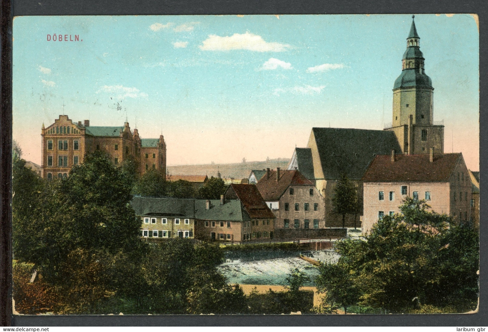 AK Döbeln LK Mittelsachsen Nikolaikirche 1915 Gebraucht #HO253 - Other & Unclassified