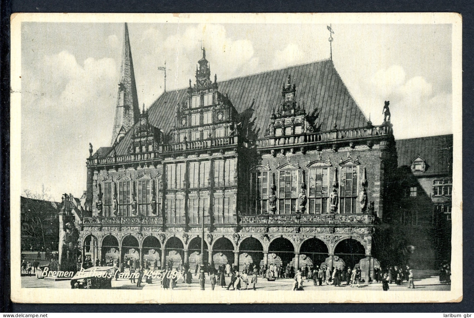 AK Bremen Bremer Rathaus 1928 Gebraucht #HK121 - Autres & Non Classés
