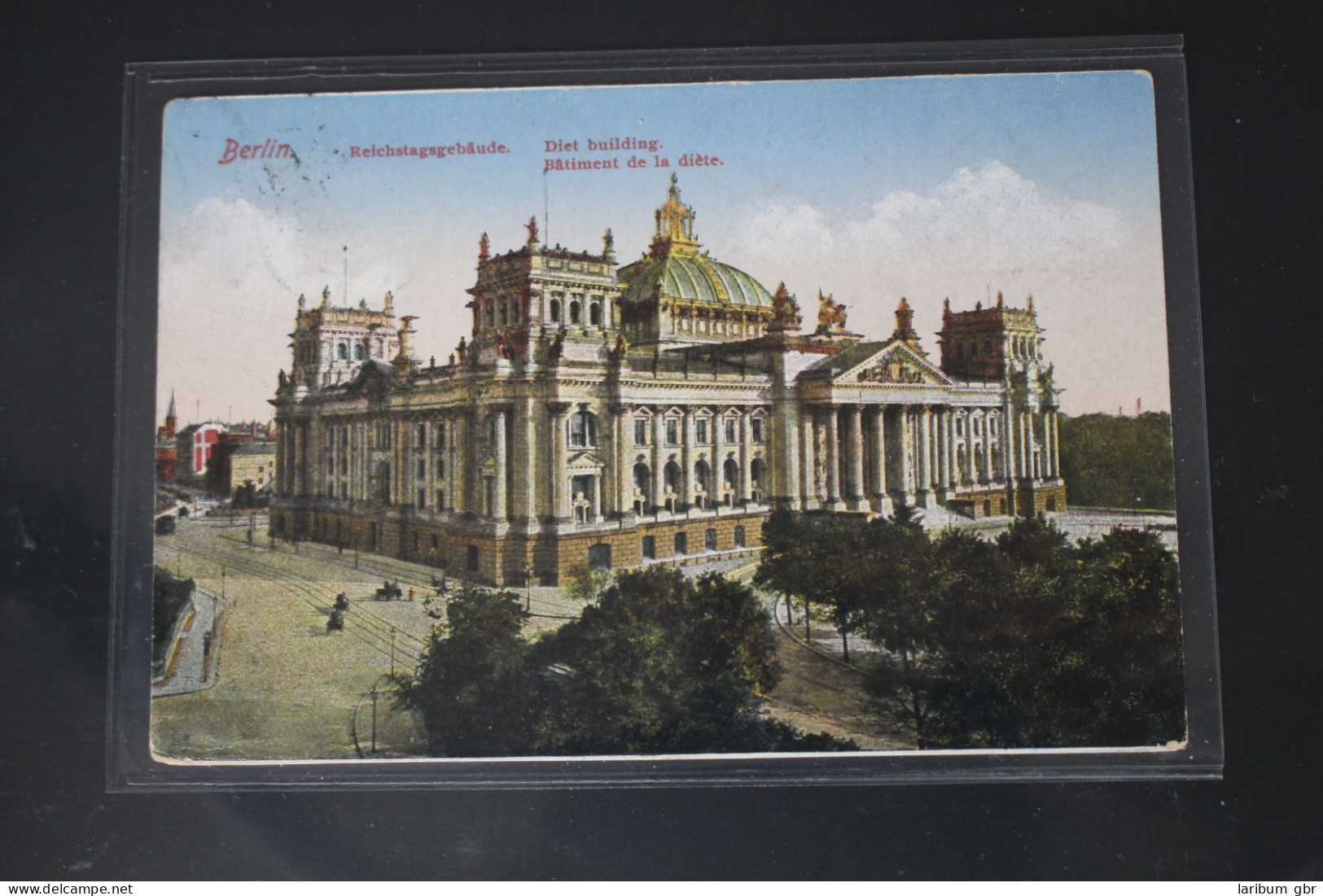 AK Berlin Reichstagsgebäude 1920 Gebraucht #PL685 - Autres & Non Classés