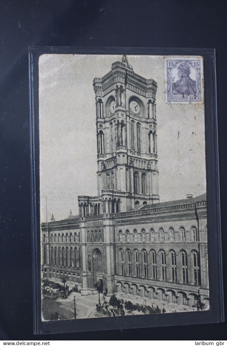 AK Berlin Rathaus 1919 Gebraucht #PL730 - Autres & Non Classés