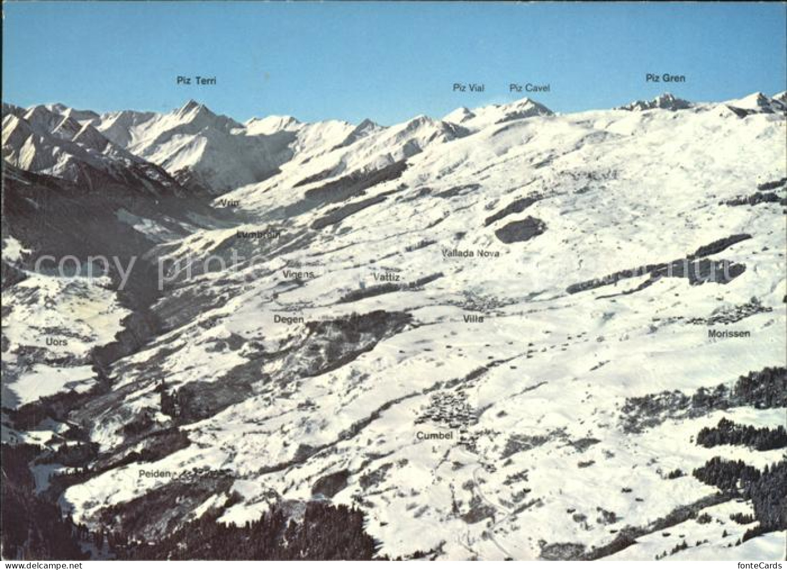 11703919 Lugnez Panorama Val Lumnezia Lugnez - Autres & Non Classés