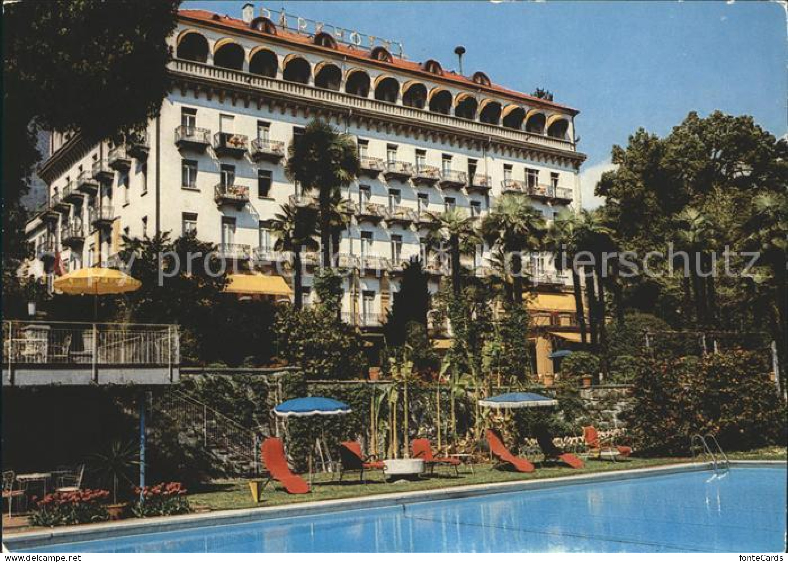 11702169 Locarno TI ParkHotel Pool  - Altri & Non Classificati