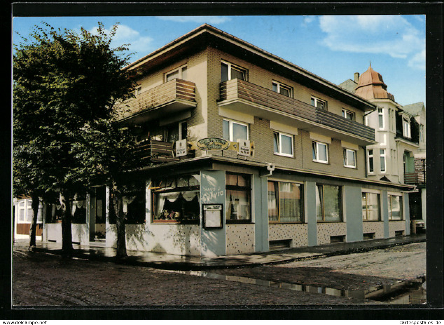 AK Norderney, Hotel-Pension Sylvia, Knyphausenstr. 3  - Norderney