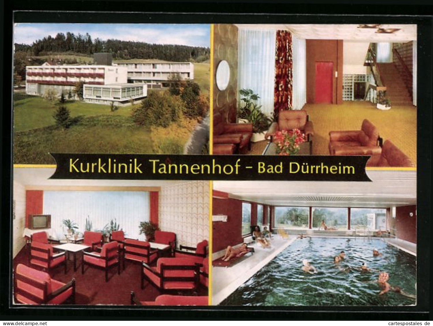 AK Bad Dürrheim, Kurklinik Tannenhof, Gartenstrasse 15  - Bad Duerrheim