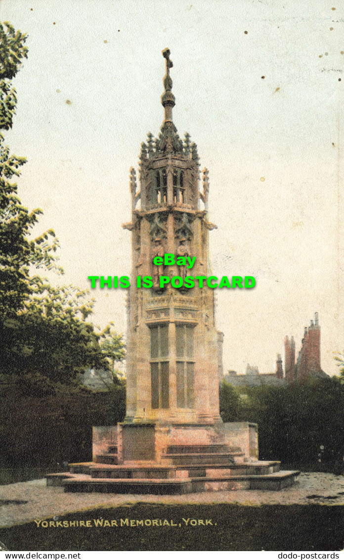 R585476 York. Yorkshire War Memorial. Dainty Series. 1908 - Monde