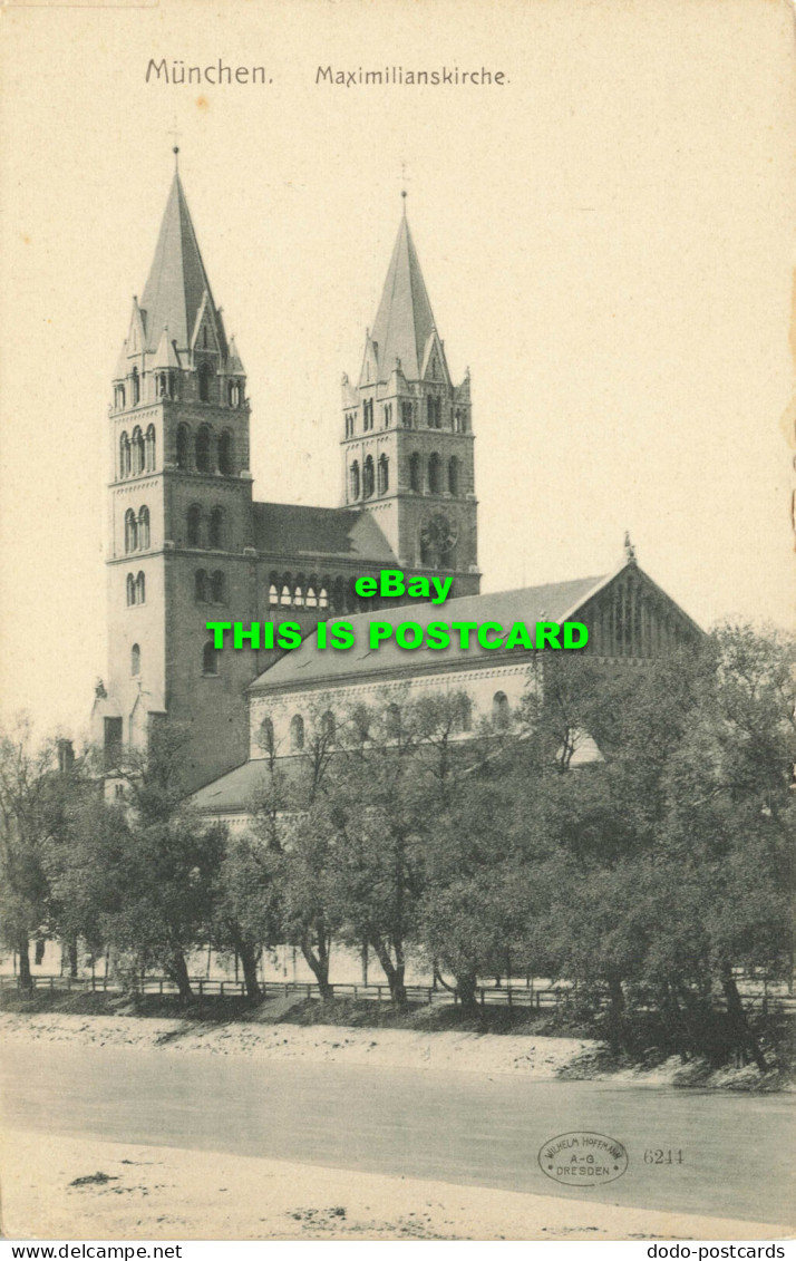 R585175 Munchen. Maximilianskirche. Wilhelm Hoffmann - Monde